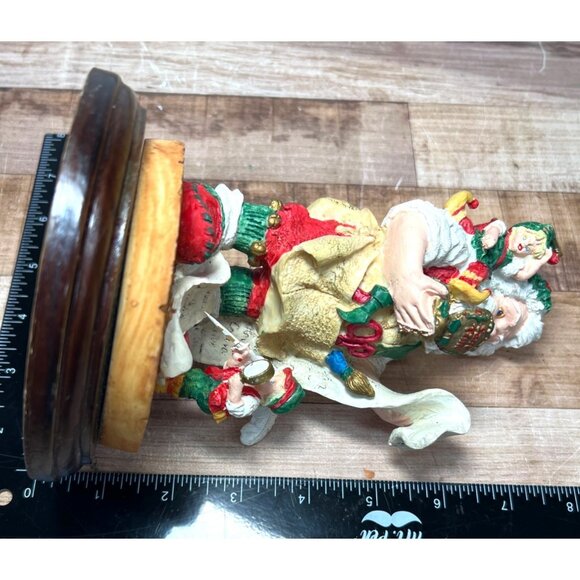SantaS Workshop Christmas Collectible Figurine By Cheryl Ann Limited Edition - Picture 8 of 8